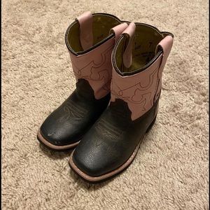 Size 7 Toddler Cowgirl Boots